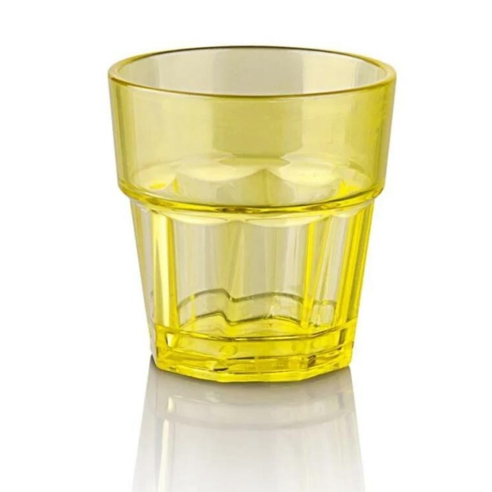 Polikarbonat Bardak 250 ml Sarı