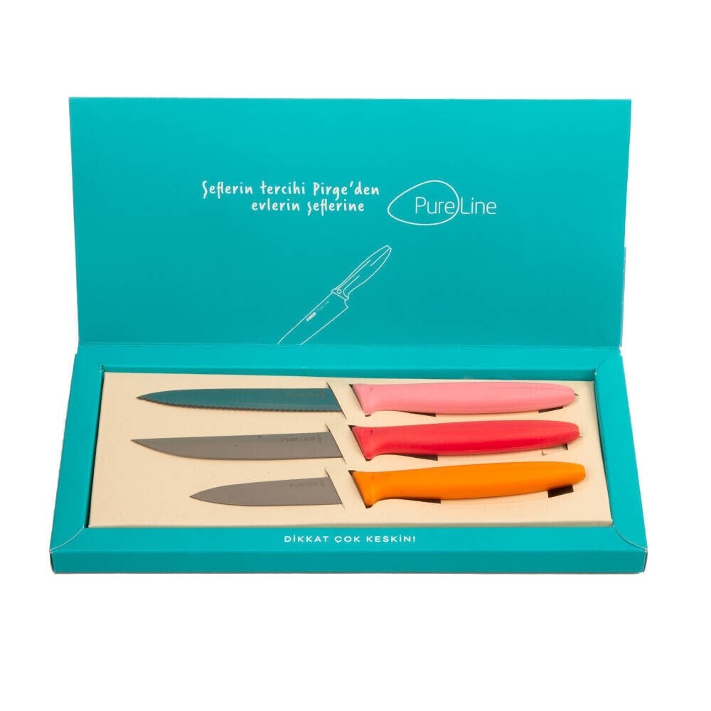 Pure Line Mutfak Bıçak Seti Karışık Renk