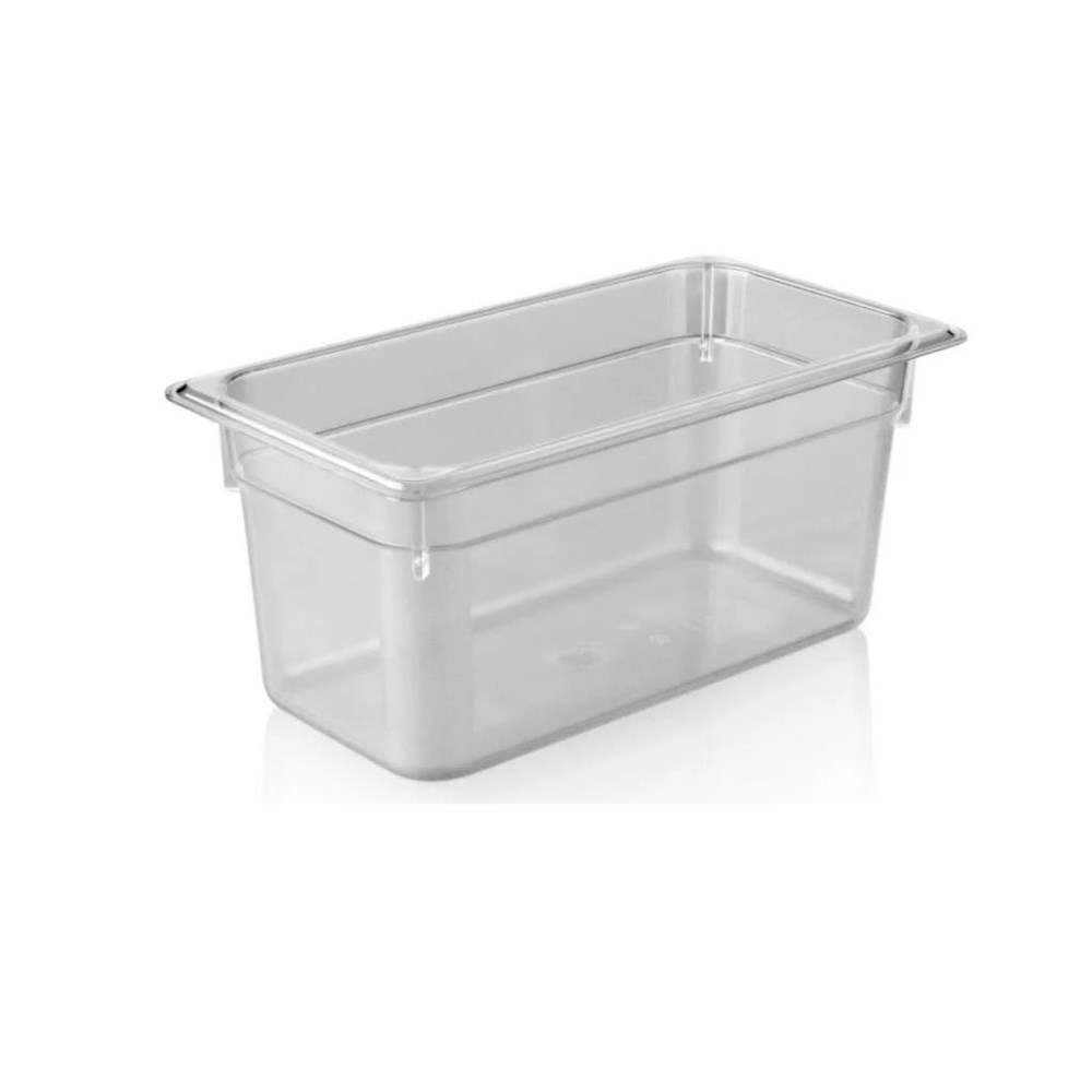 Polikarbon Şeffaf Gastronom Küvet 1/3 150 mm