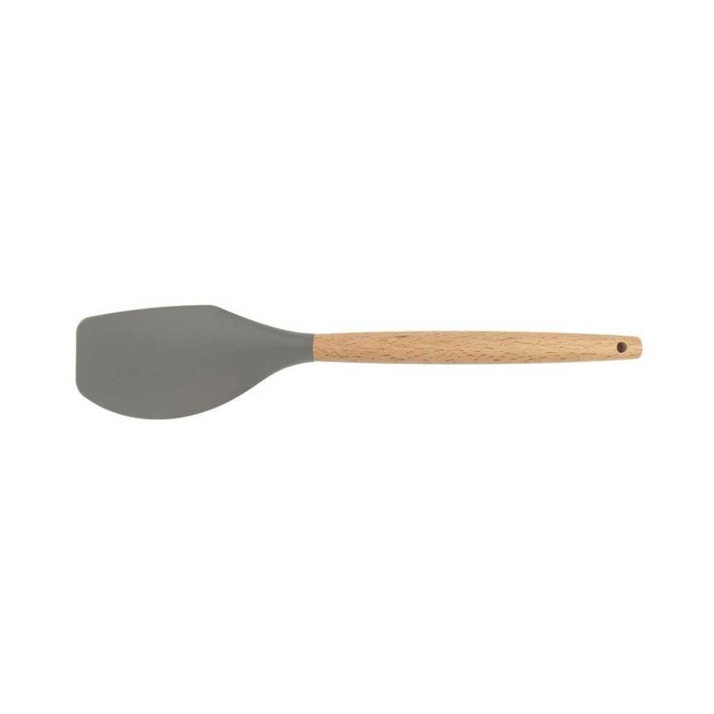 Silikon Sıyırma Spatulası Ahşap Sap