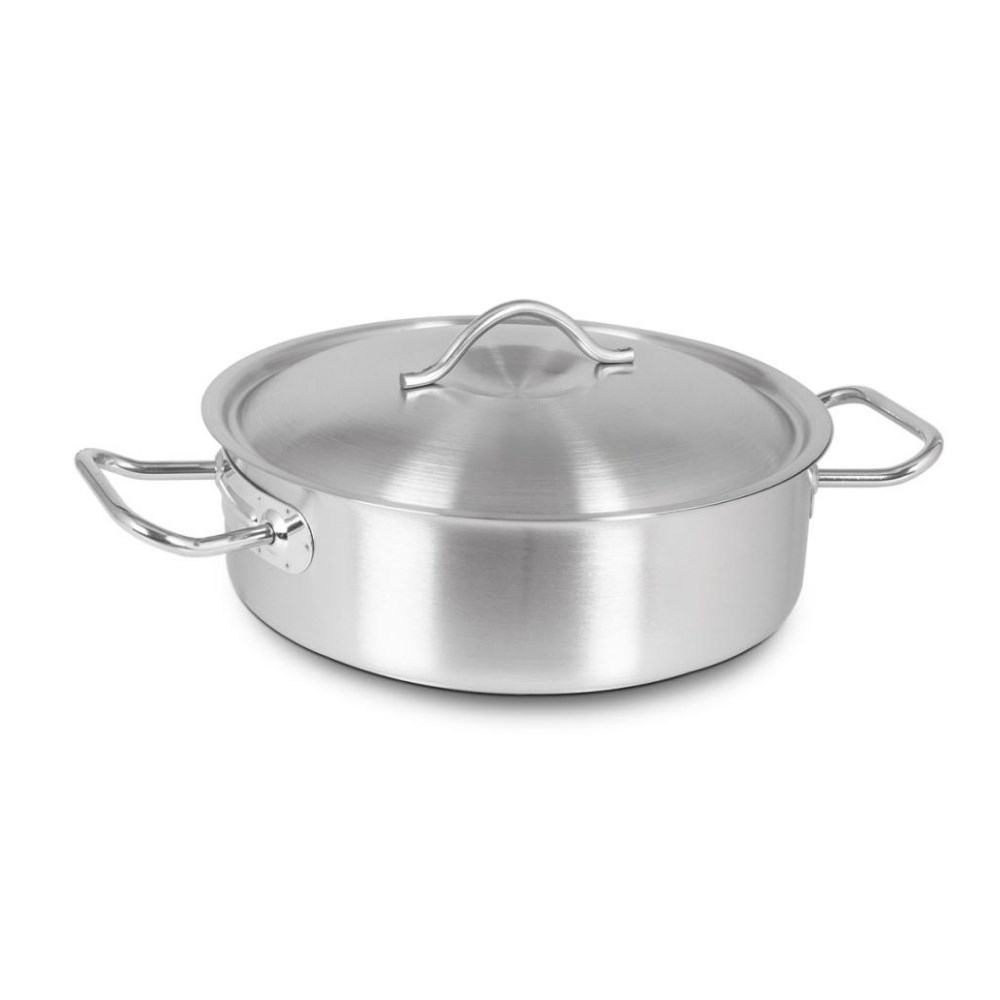 Kapaklı Silindirik Tencere 60x25 cm