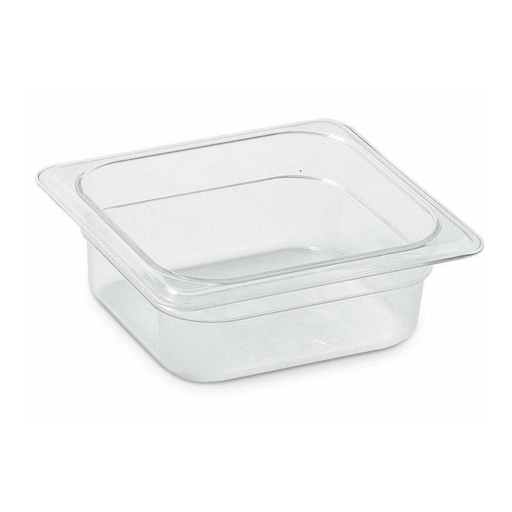 Polikarbon Şeffaf Gastronom Küvet 1/6 65 mm