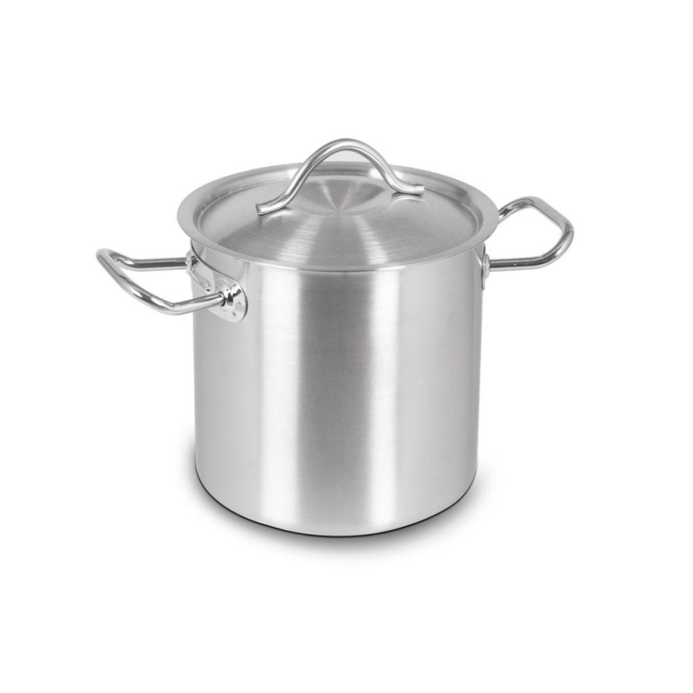 Kapaklı Silindirik Tencere 24x24 cm