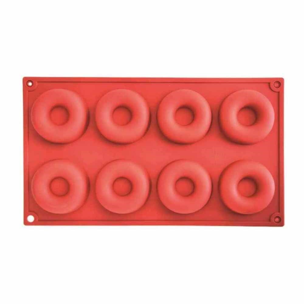 Silikon Çikolata Kalıbı Donut 29,3x17x2 cm