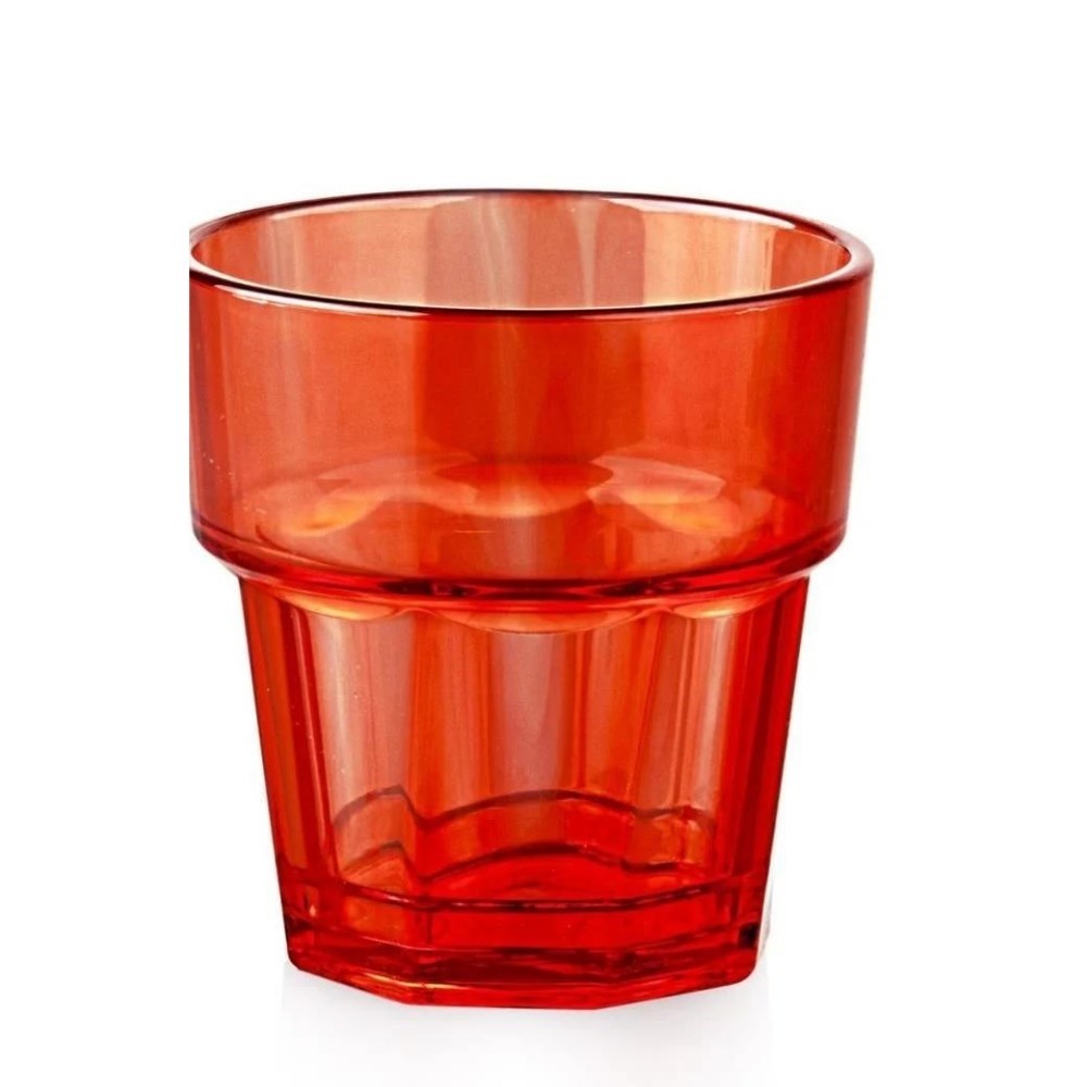 Polikarbonat Bardak 250 ml Kırmızı