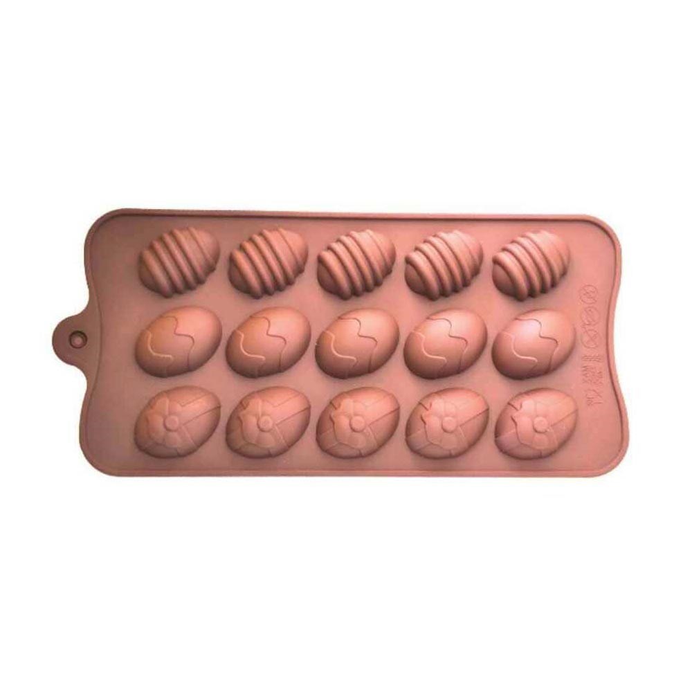 Silikon Çikolata Kalıbı Yumurta 21x9,5x1,3 cm