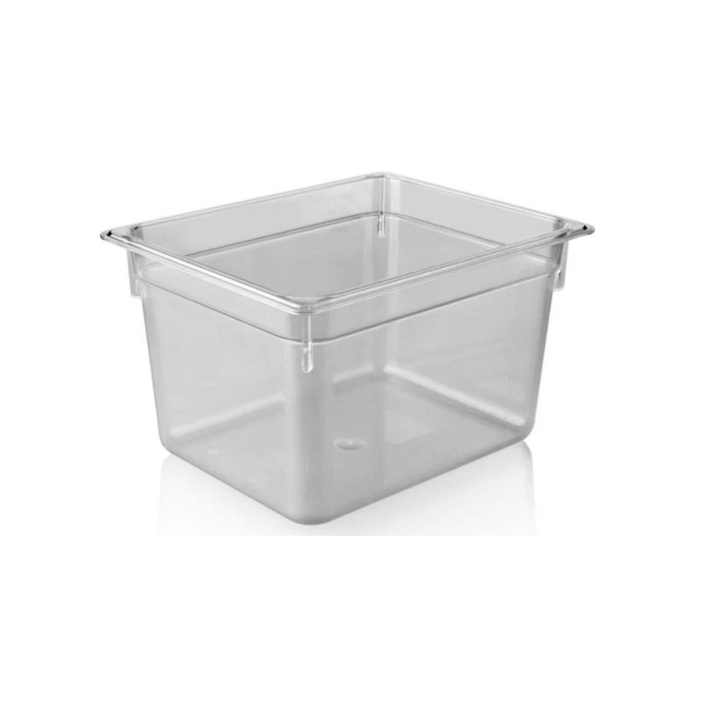 Polikarbon Şeffaf Gastronom Küvet 1/2 200 mm