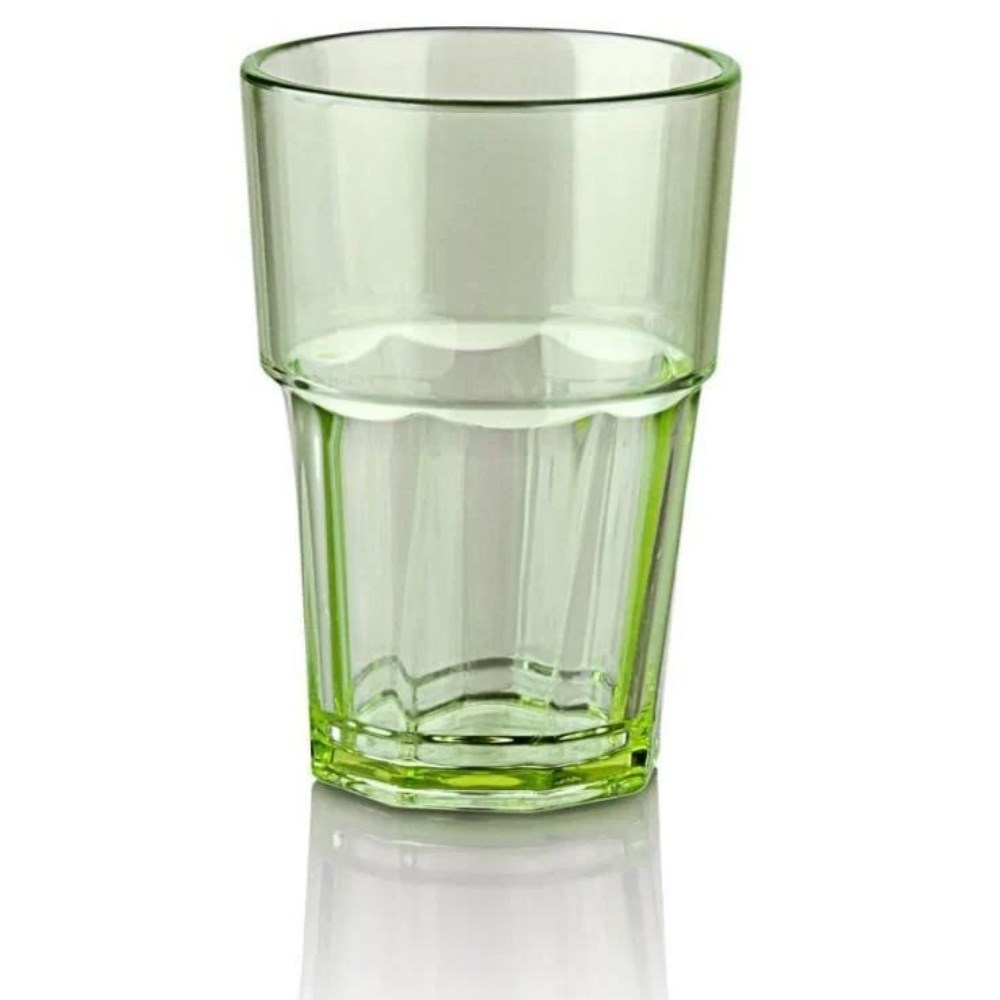 Polikarbonat Bardak 400 ml Yeşil