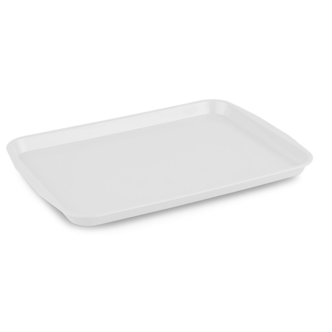 Servis Tepsisi (ABS) 37x53 cm Beyaz