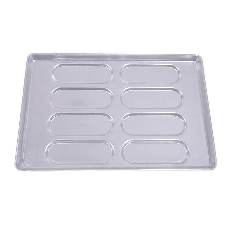 Alüminyum Sandviç Ekmek Tava (100 gr Hamur) 40x60 cm 8 Göz