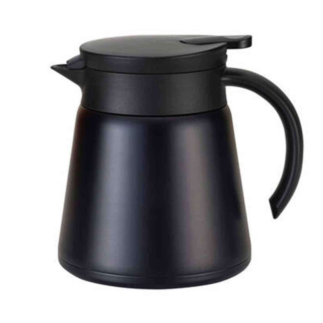 Çelik Termos Siyah 600 ml