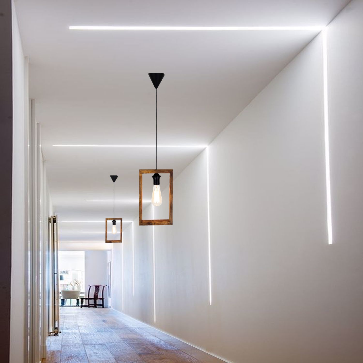 Ahşap Tekli Sarkıt