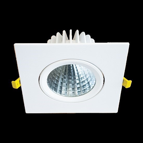 Single Square Plaster Led Spot - 39272