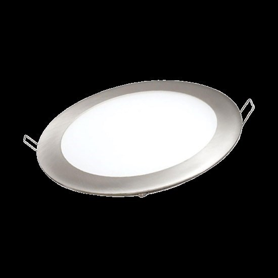 18W Plaster Round Led Panel Flutures - Satin - 39055