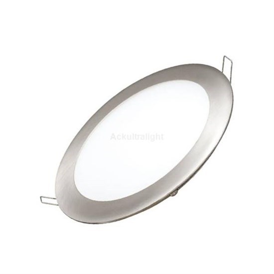 6W Plaster Round Led Panel Flutures - White - 39144