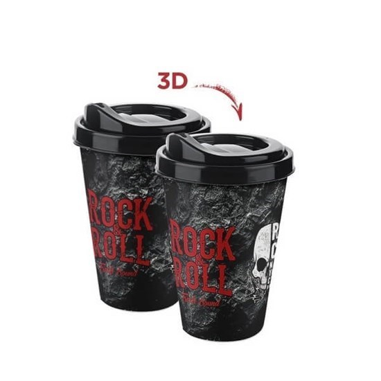 3D Coffee Bardak-10006