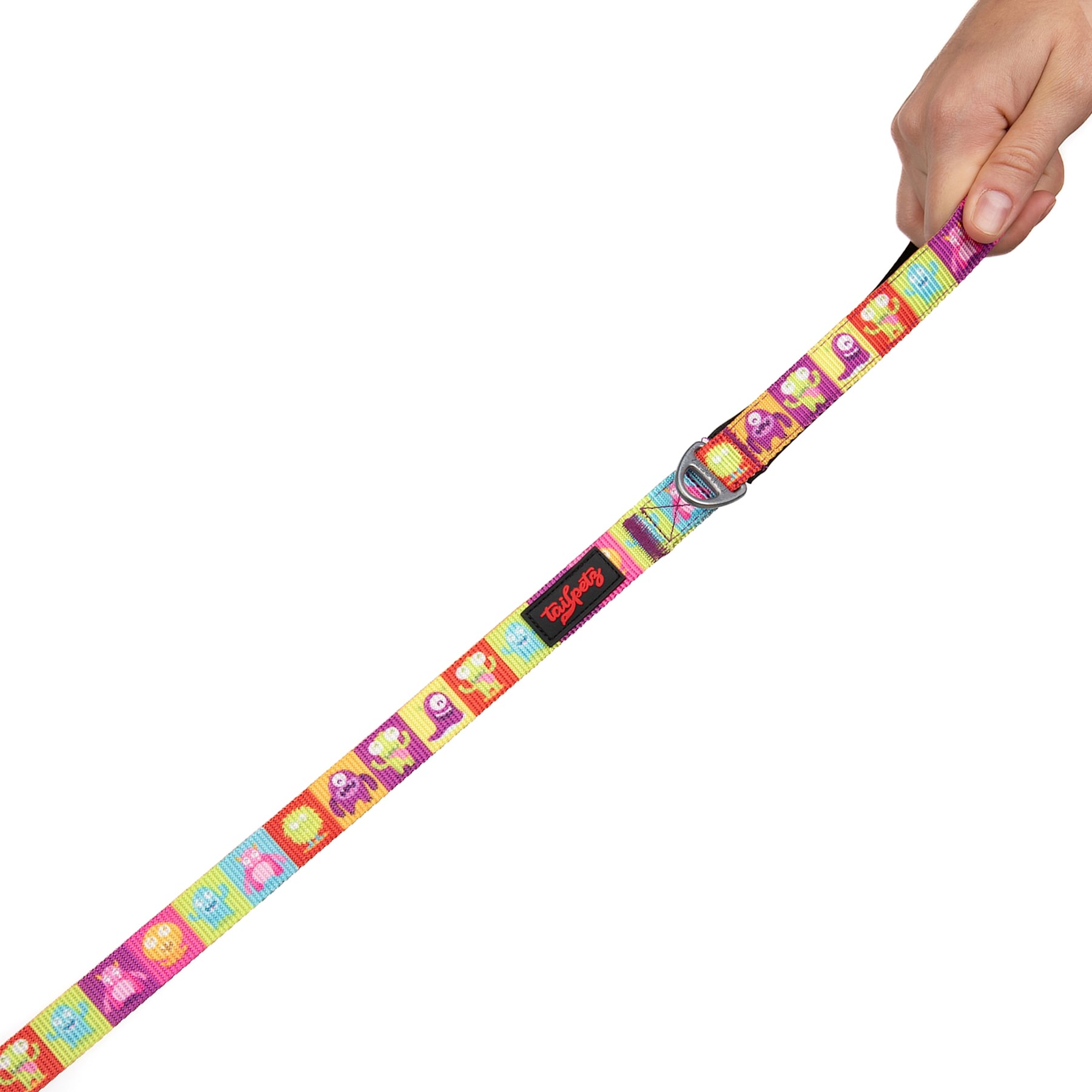 Tailpetz Desenli Kedi Köpek Sevk & Gezdirme Kayışı