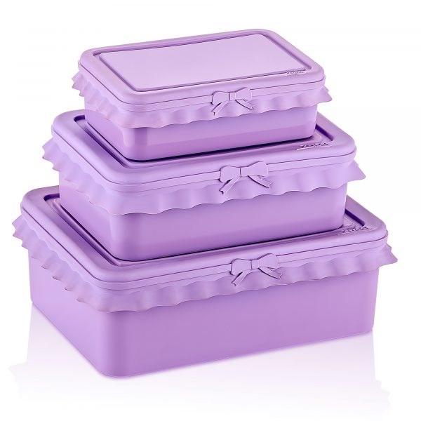 Papyon Saklama Kabı Seti 3 Parça (200, 500, 1000 ml)