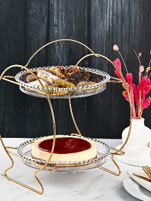 OFSET KUTULU 2 KATLI YUVARLAK SUNUMLUK