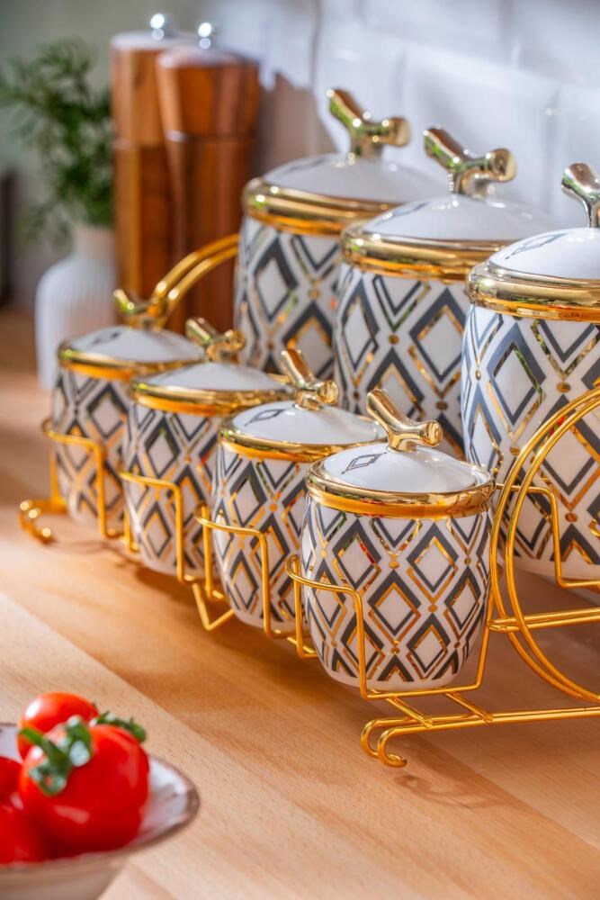 Vapor 8 Parça Baharat Kavanoz Seti