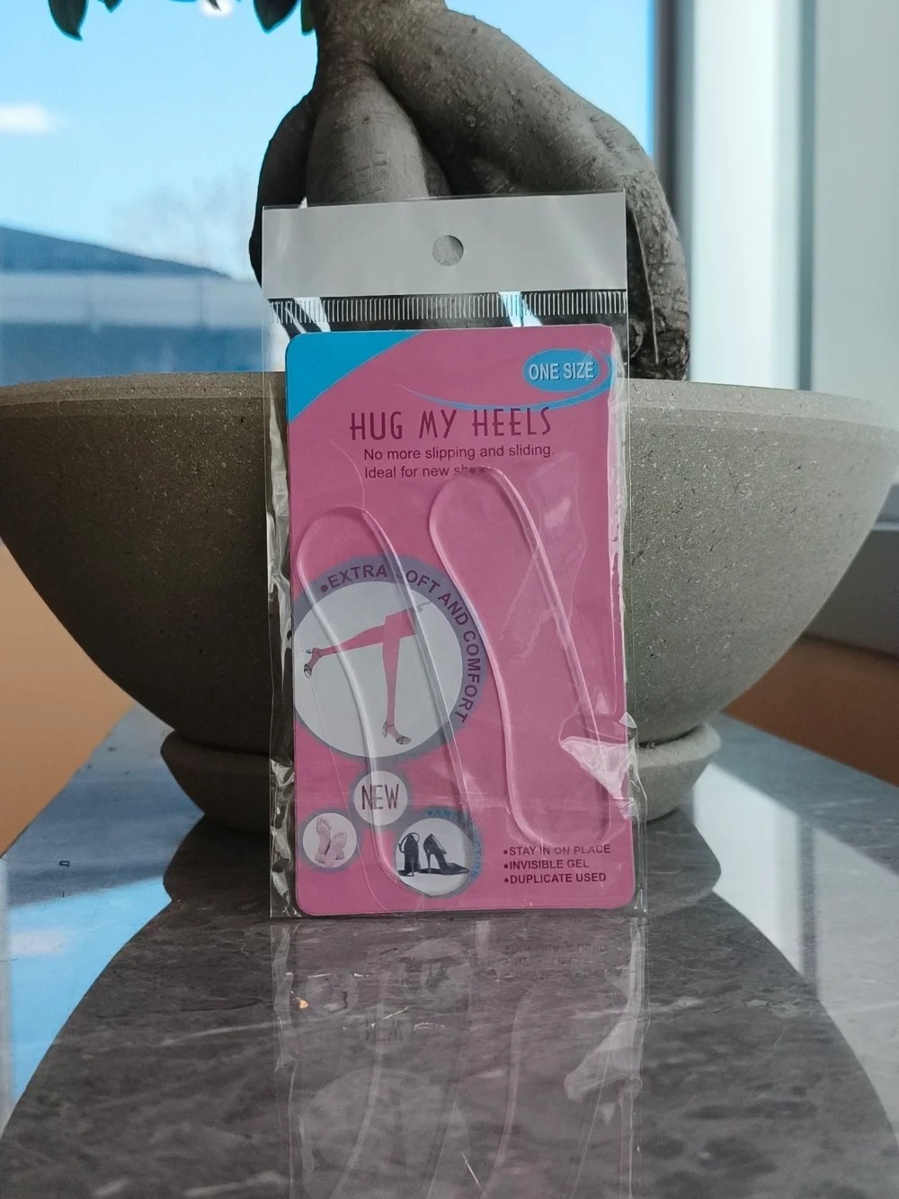 Ayakkabı Topuk Vurma Engelleyici Silikon Ped 2'li - Konfor Artırıcı Koruyucu