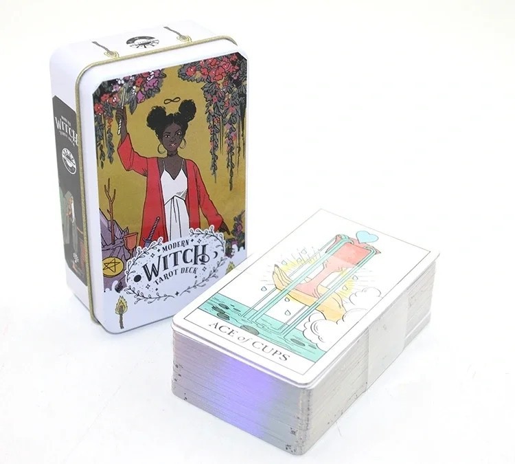 ANKAVERSE® Modern Witch Metal Kutulu Tarot Kartı görseli