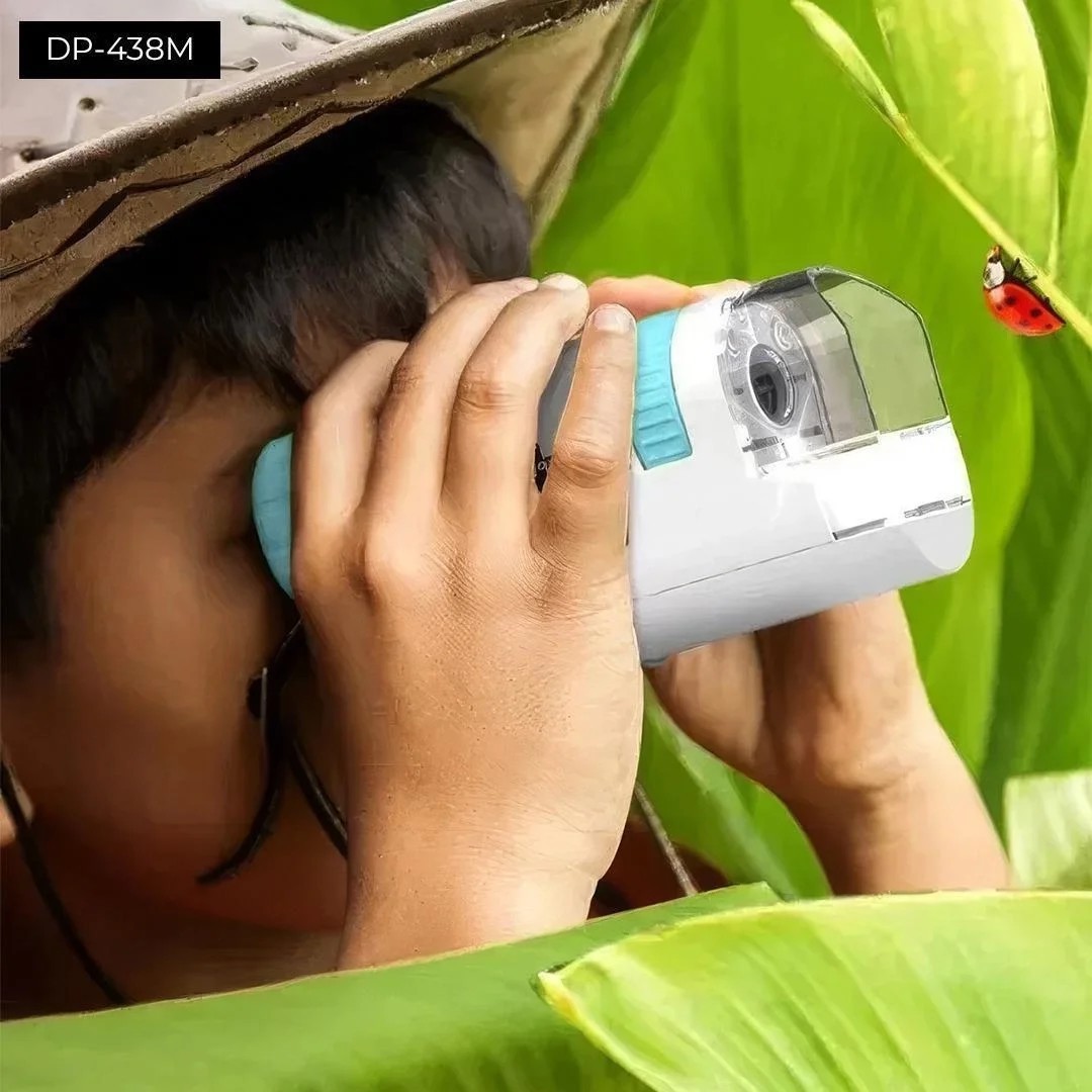 Dempower Portatif Mini Mikroskop - Taşınabilir Zoom Özellikli Işıklı Mikroskop