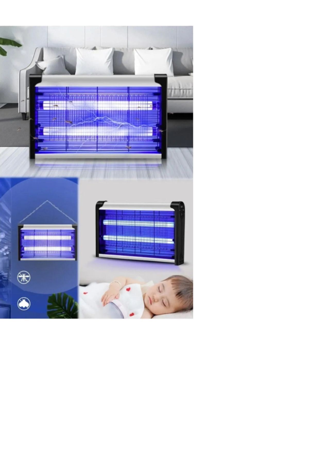Taşınabilir Elektrikli Led Sivrisinek öldürücü — Sonxshoop — görsel 4