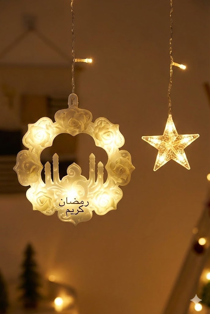 Ramazan Perde LED Işık 3 Metre — Sonxshoop — görsel 2