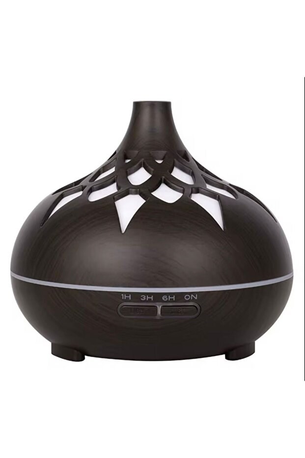 Aroma Difüzör Gece Işığı 7 Led DESENLİ Nemlendirici Kumandalı Buhar Makinesi 550 ml — Sonxshoop — görsel 6