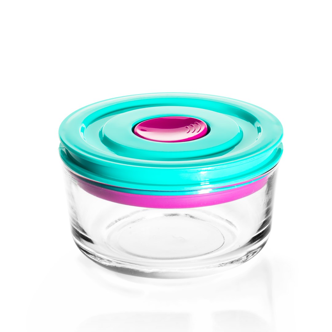 12 CM YUVARLAK 6 LI KİLİTLİ SAKLAMA KABI