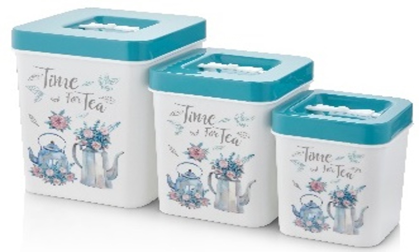 NOSTALJİ SAKLAMA KABI SETİ (3.5 LT 2.2 LT 1LT)