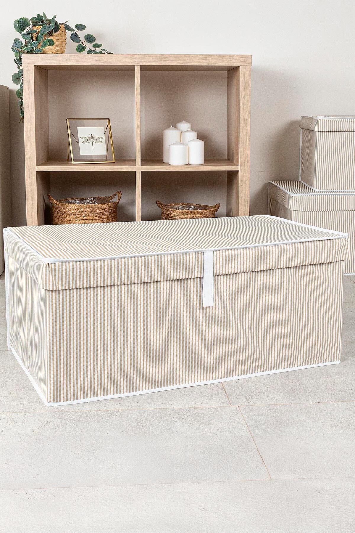 Çok Amaçlı Kutu Mega Plus Kahverengi 1 Adet 70x40x30 CM