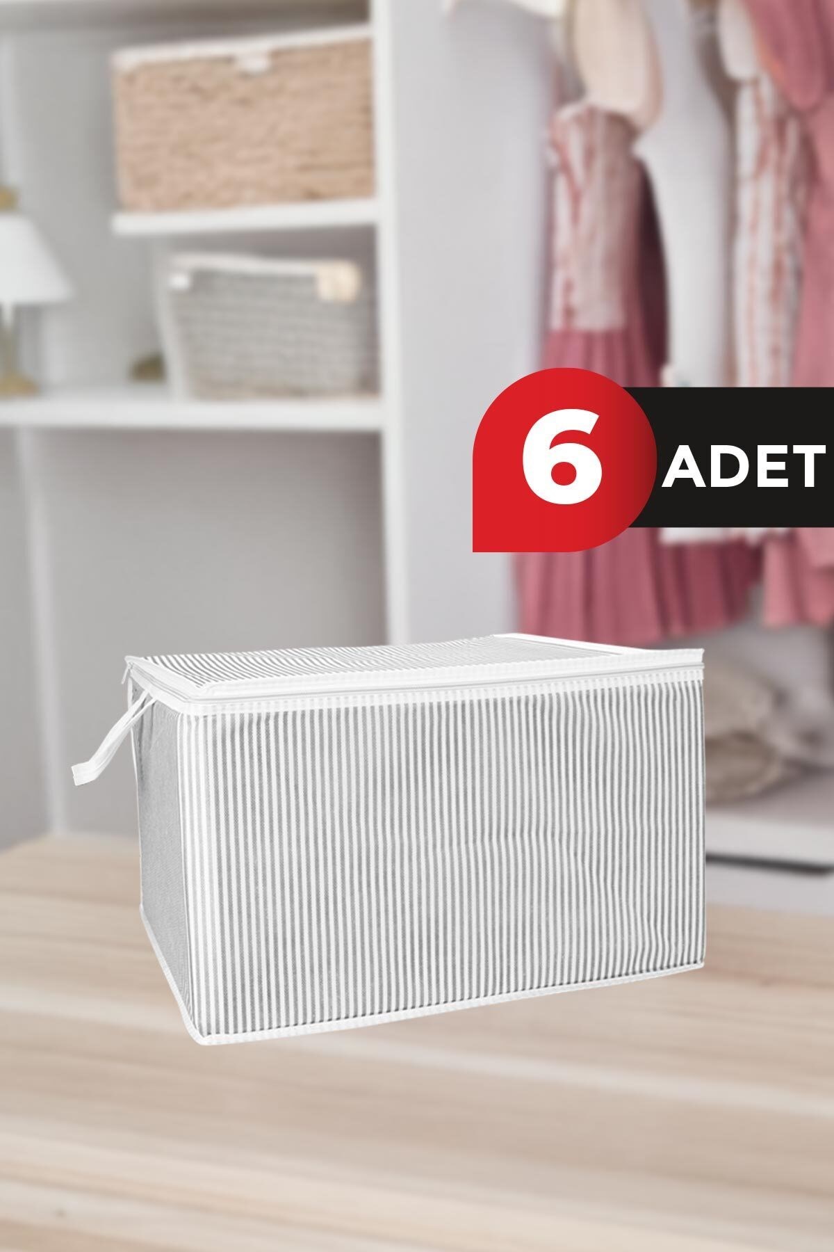 Çorap Hurcu 30x22x18 Cm 6 Adet