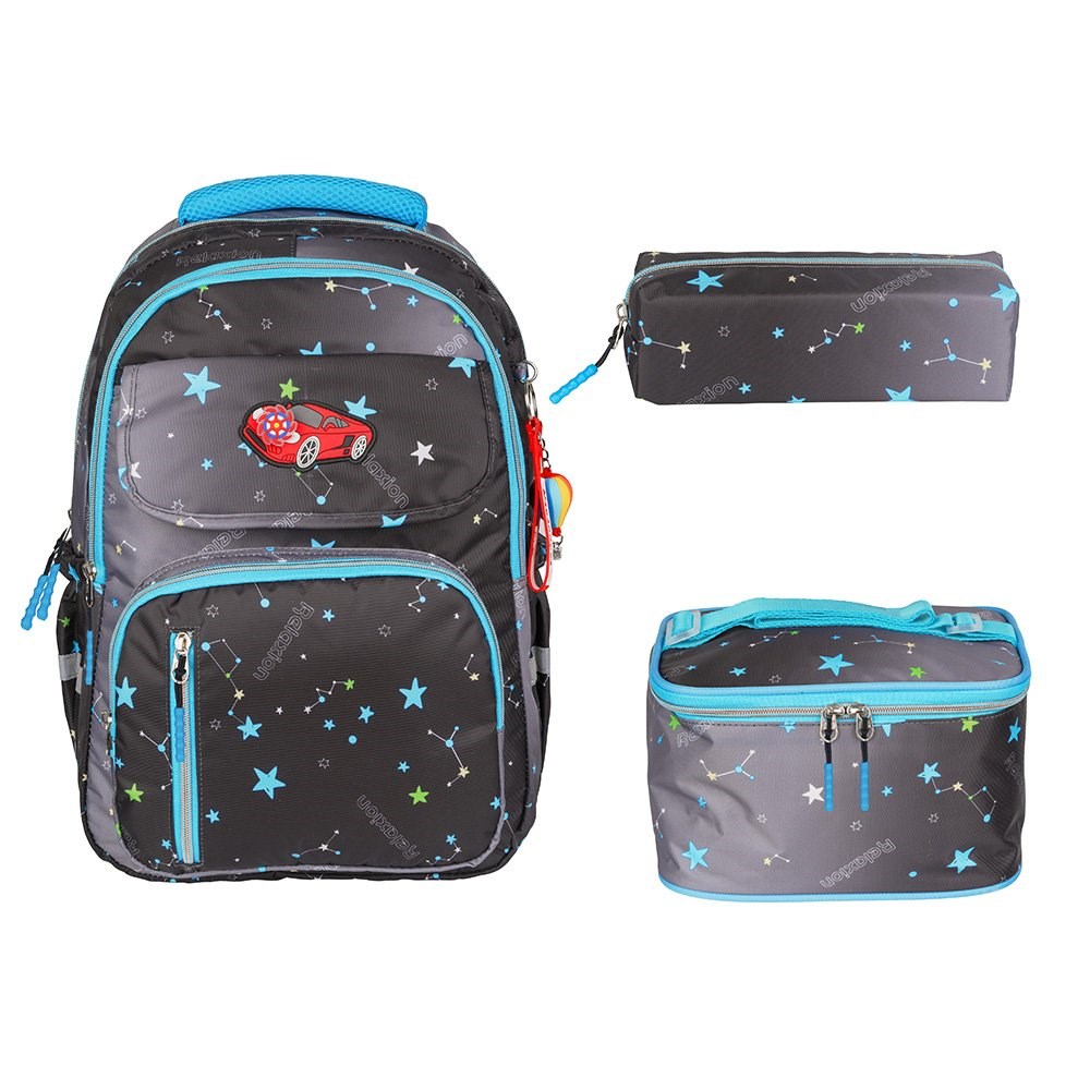 Relaxion İlkokul Çantası Araba Siyah