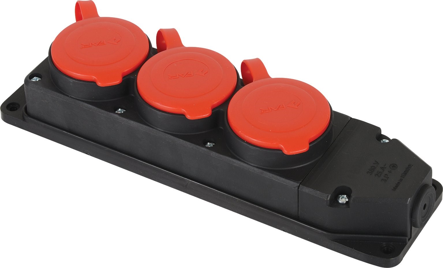 3X25 Üçlü Trifaze Grup Priz