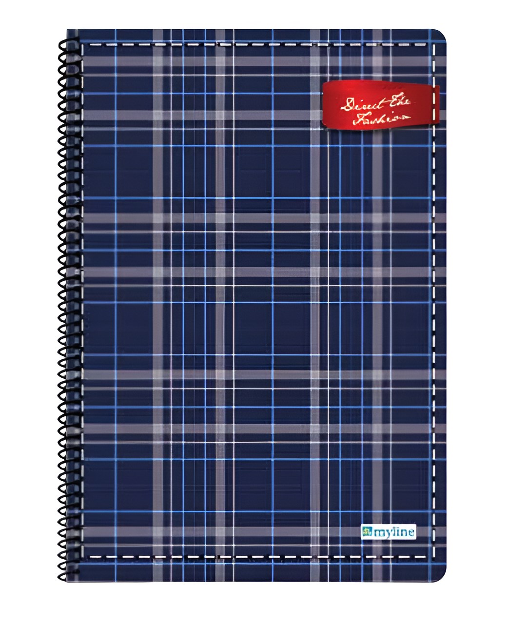 Ekose A-4 P.P Kapak Kareli 60 Yaprak