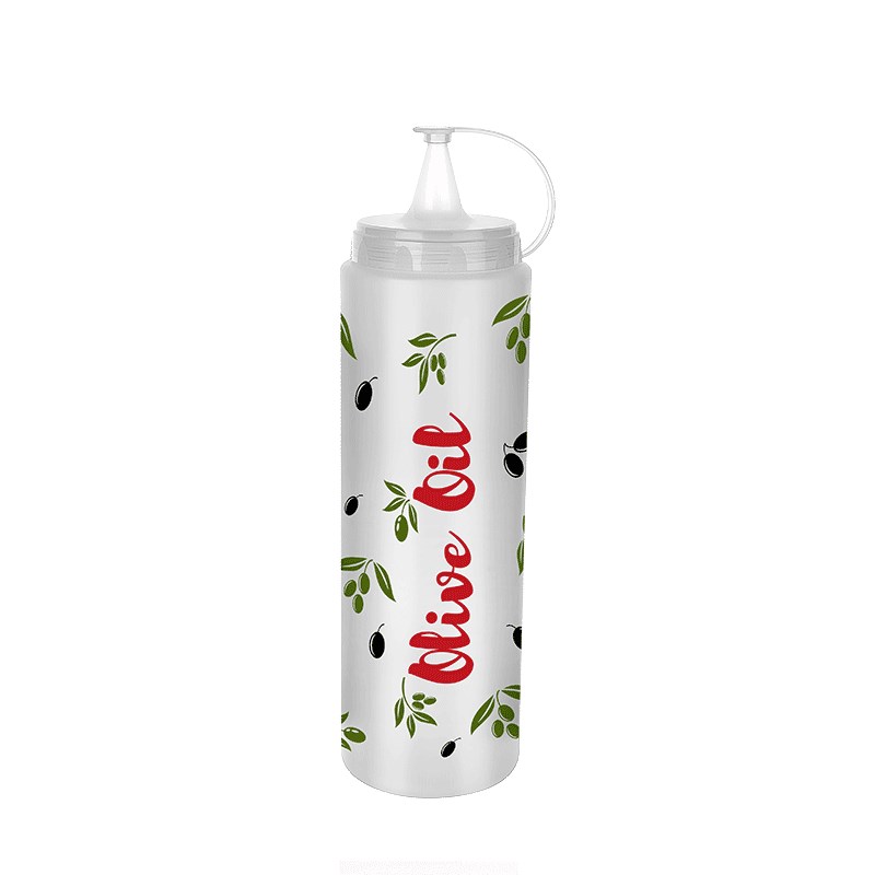 Desenli Sos Şişesi 700 Ml
