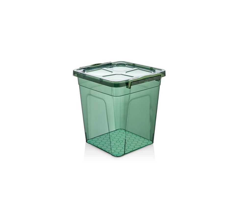 Green - 2 No Derin Erzak Saklama Kabı - 7,5 Lt