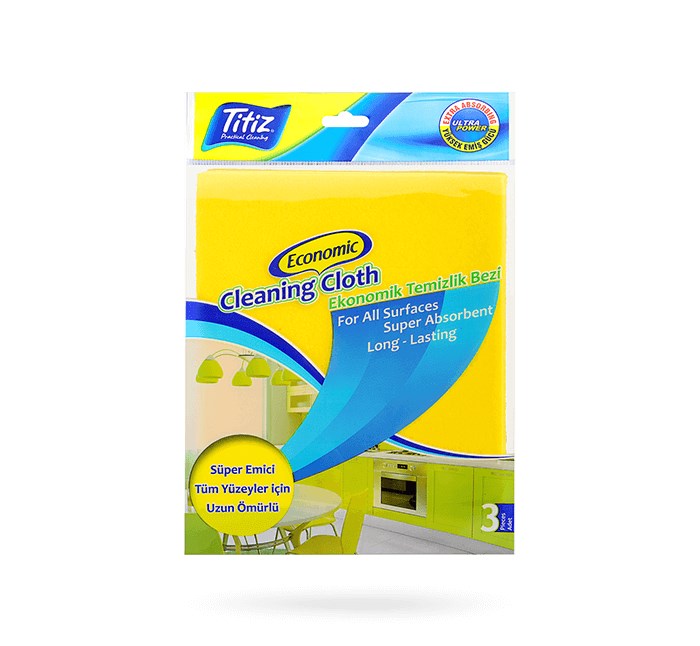 Ekonomik Temizlik Bezi 3'Lü