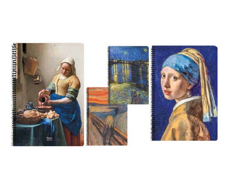 Spira  Karton Kapaklı A4 70 Yaprak Çizgili