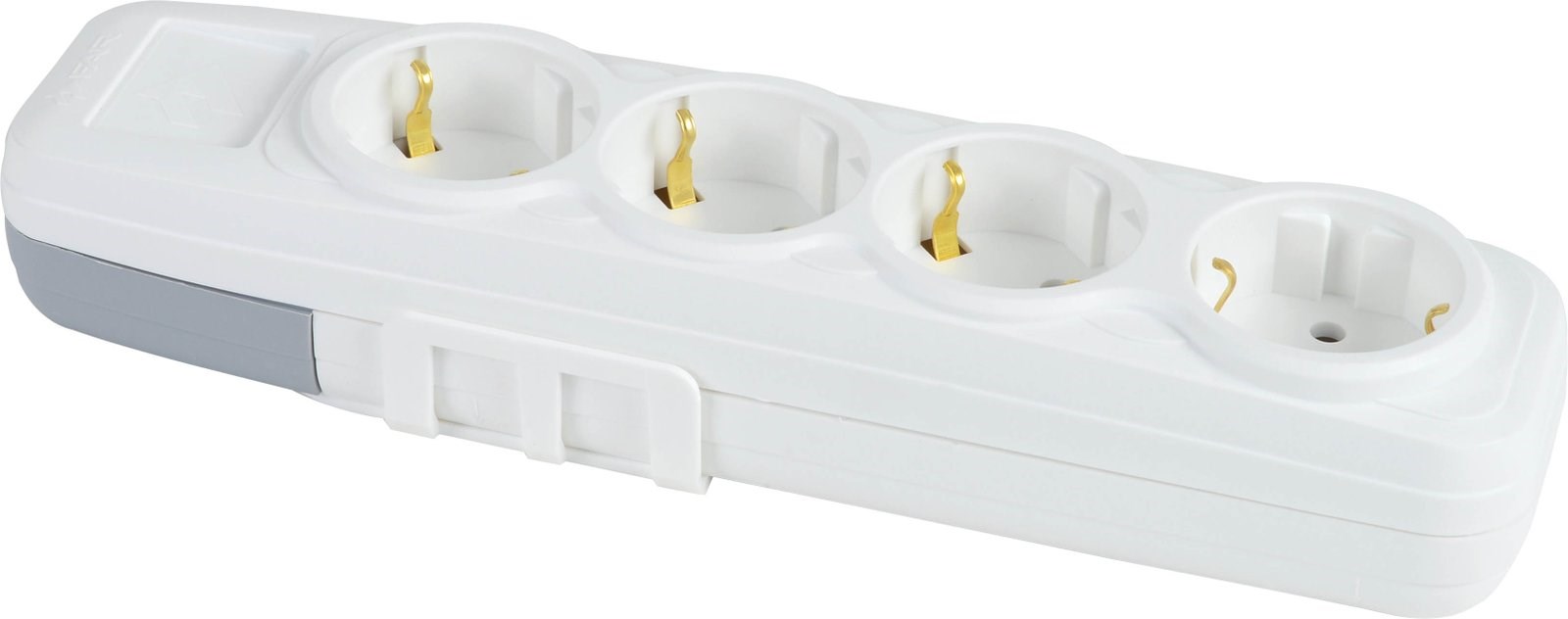 4'Lü Grup Priz Klemensli Çocuk Korumalı