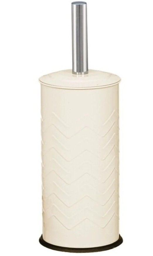 Zik Zak Wc Fırçalık Krem