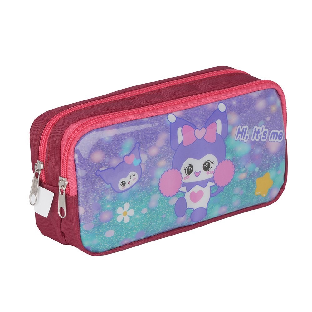 Çift Gözlü Şeffaf Kalemlik Kurdele Tavşan