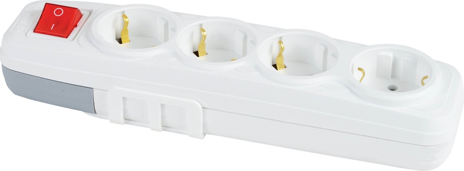 4'Lü Anahtarlı Grup Priz Klemensli