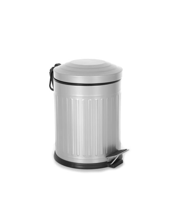 Vıntage Pedallı Çöp Kovası Yavaş Kapanan 430 Kalite 12 Lt