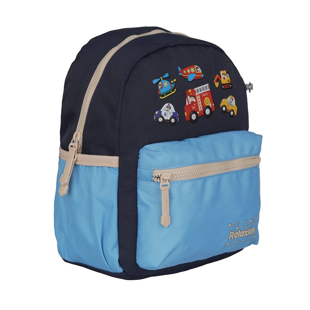 Renkli Anaokulu Çantası Uçak İtfaiye Polis