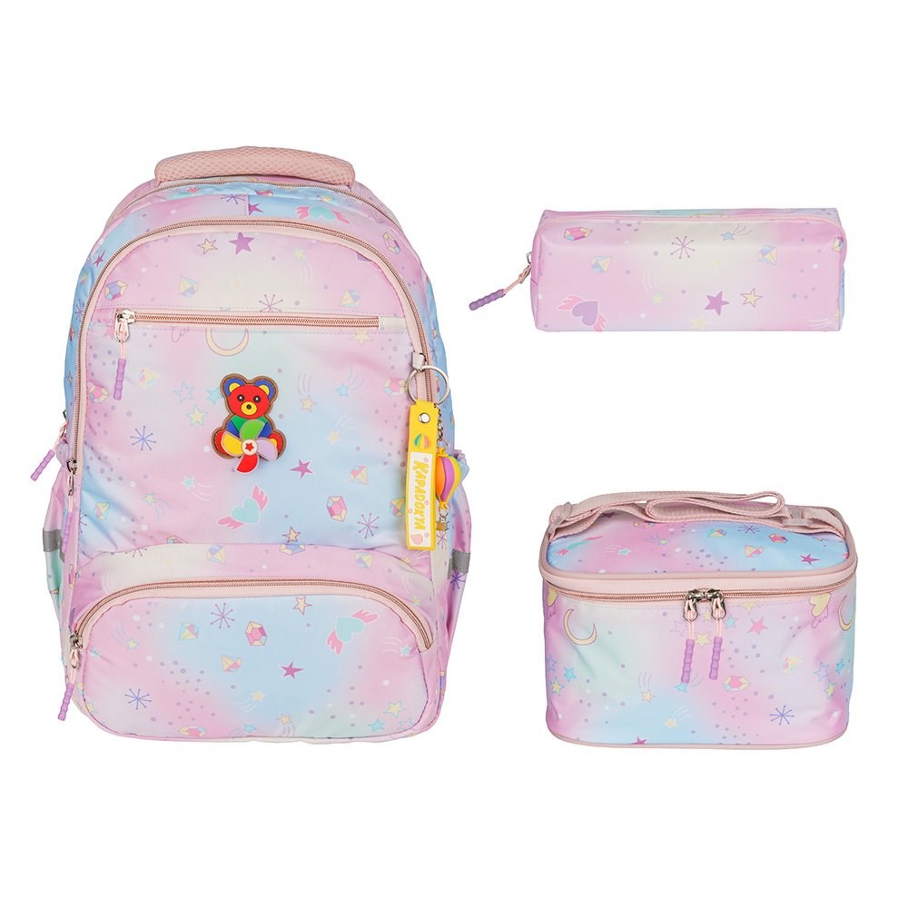 Relaxion İlkokul Çantası Ayıcık Pembe