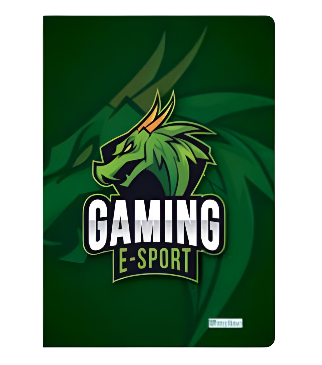 Gamer A-4  P.P. Kapak Metod Defteri 100 Yaprak Çizgili