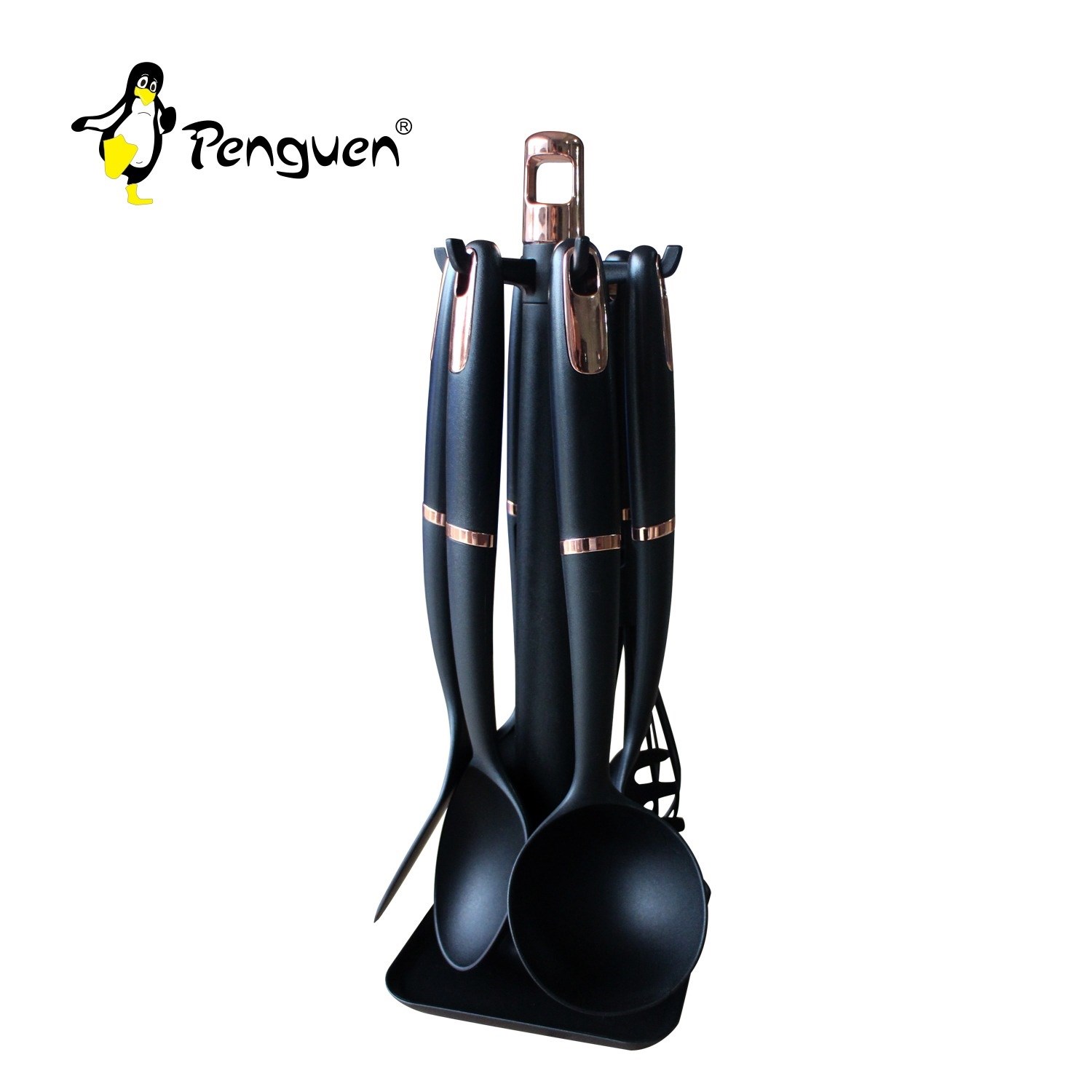 Bakır 6'Lı Plastik Saplı Kepçe Seti **6